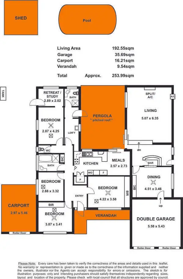 Floorplan of Homely house listing, 35 Baroda Avenue, Netley SA 5037