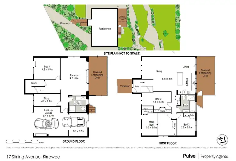 Floorplan of Homely house listing, 17 Stirling Avenue, Kirrawee NSW 2232