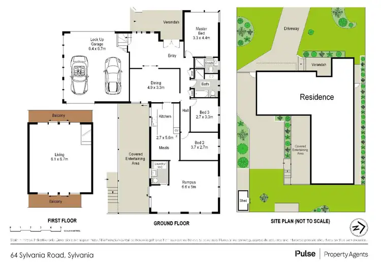 Floorplan of Homely house listing, 64 Sylvania Road, Sylvania NSW 2224