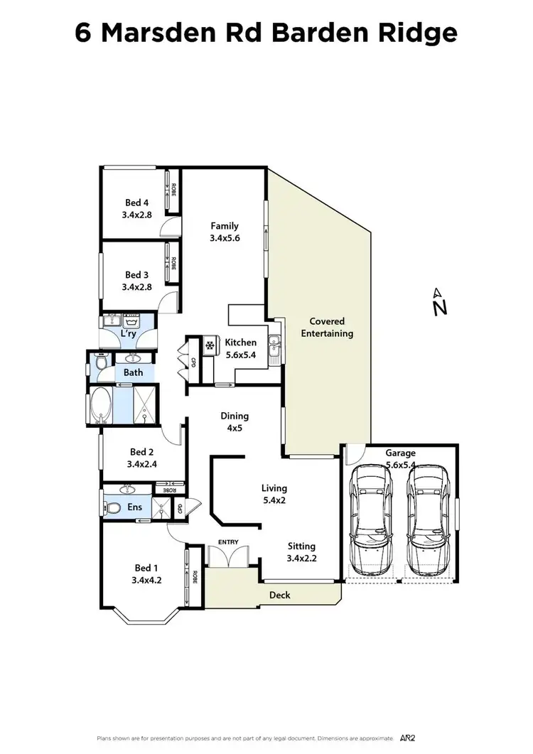 Floorplan of Homely house listing, 6 Marsden Road, Barden Ridge NSW 2234