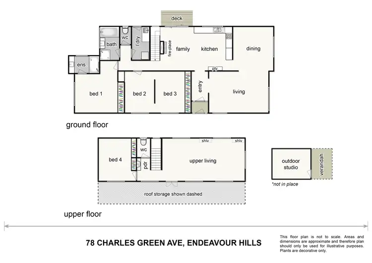 Floorplan of Homely house listing, 78 Charles Green Avenue, Endeavour Hills VIC 3802
