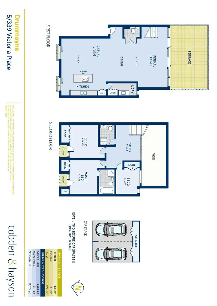 Floorplan of Homely apartment listing, 5/339 Victoria Place, Drummoyne NSW 2047