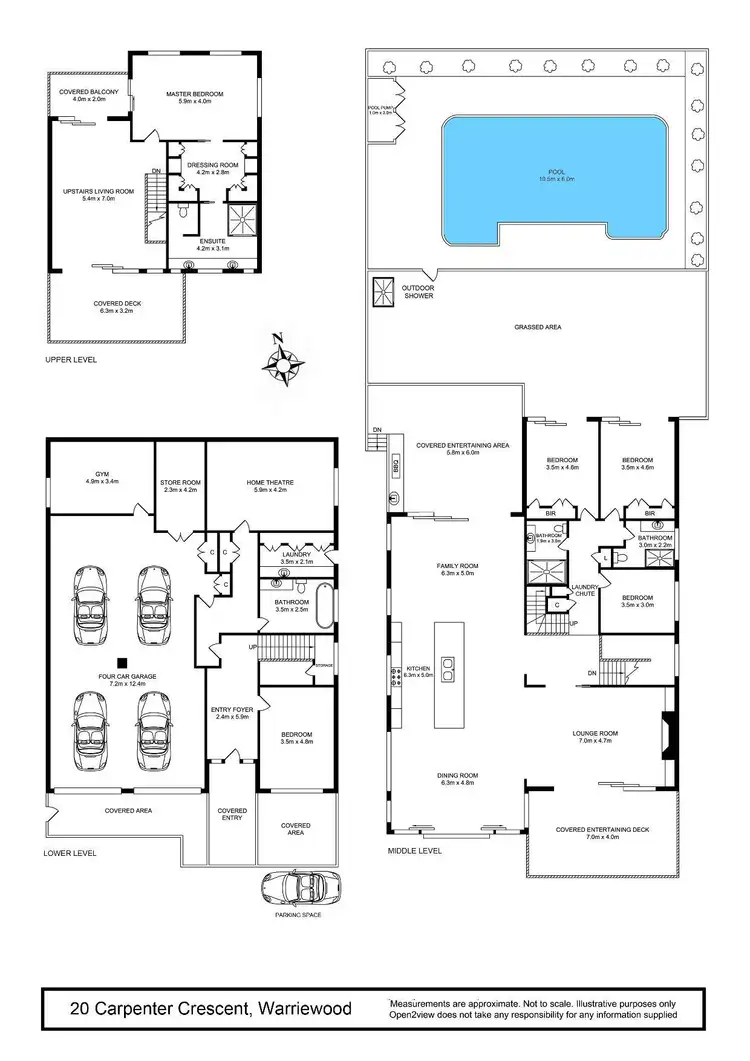 Floorplan of Homely house listing, Address available on request