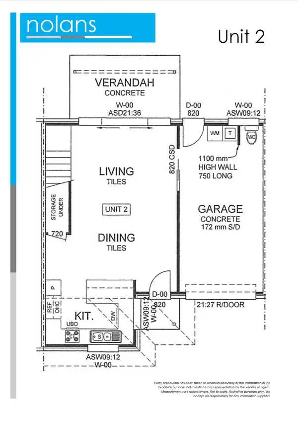 Floorplan of Homely townhouse listing, 2/23 San Francisco Avenue, Coffs Harbour NSW 2450