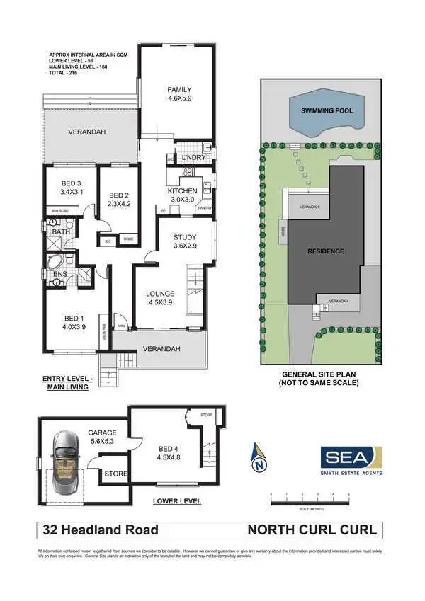Floorplan of Homely house listing, 32 Headland Road, North Curl Curl NSW 2099