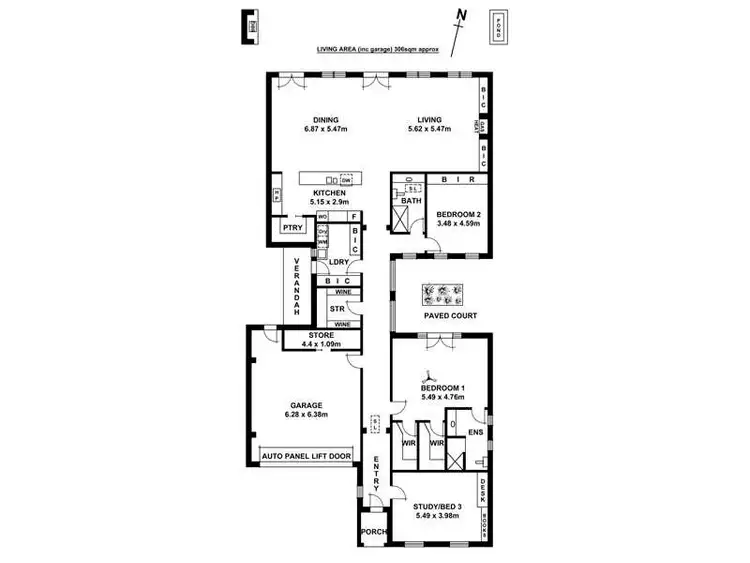 Floorplan of Homely house listing, 9 Dyson Road, Walkerville SA 5081