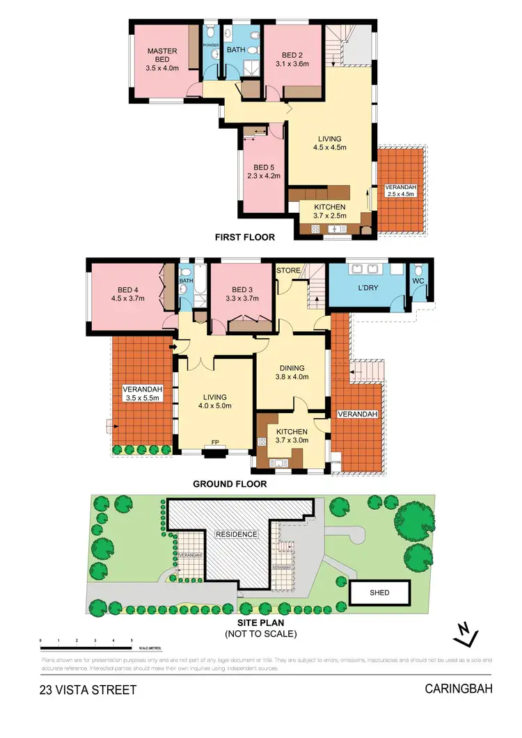 Floorplan of Homely house listing, 23 Vista Street, Caringbah NSW 2229