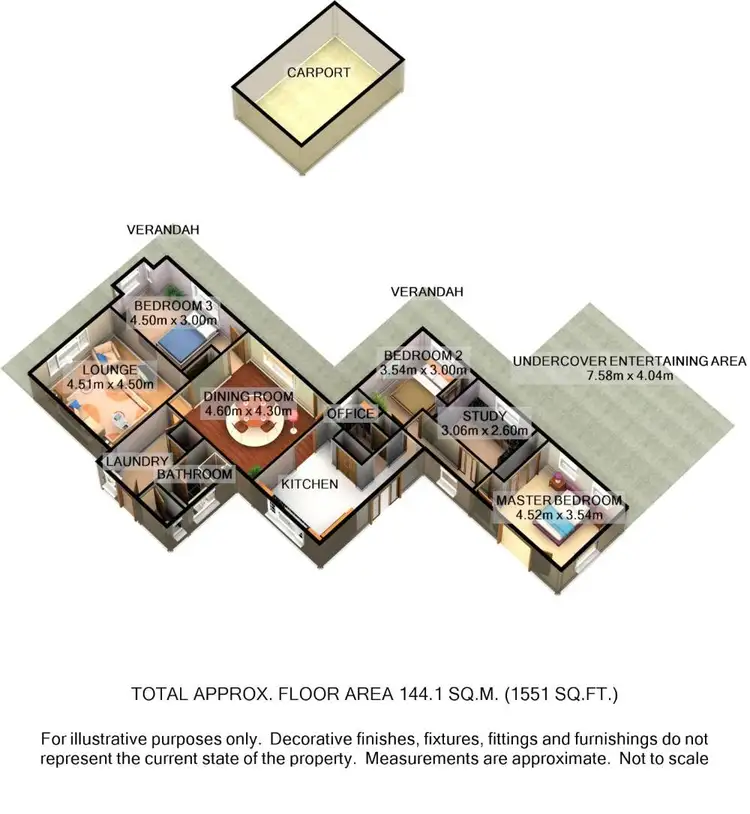 Floorplan of Homely house listing, 15 Frederick Street, Beechworth VIC 3747