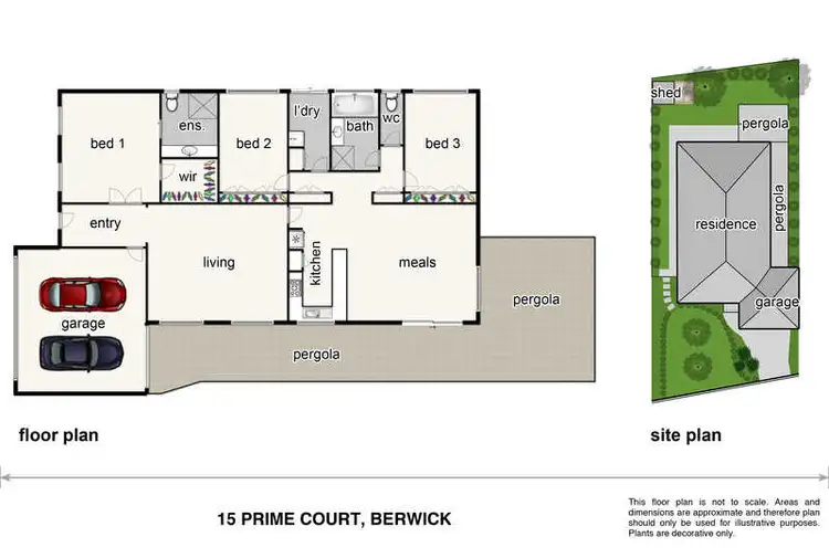 Floorplan of Homely house listing, 15 Prime Court, Berwick VIC 3806