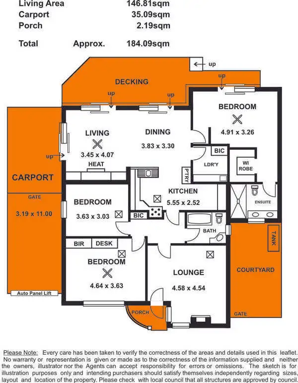 Floorplan of Homely house listing, 61 Charles Sturt Avenue, Grange SA 5022