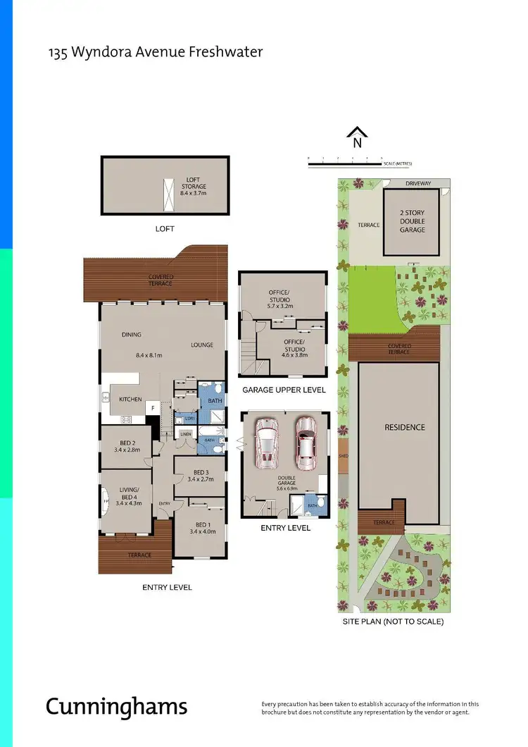 Floorplan of Homely house listing, 135 Wyndora Ave, Freshwater NSW 2096