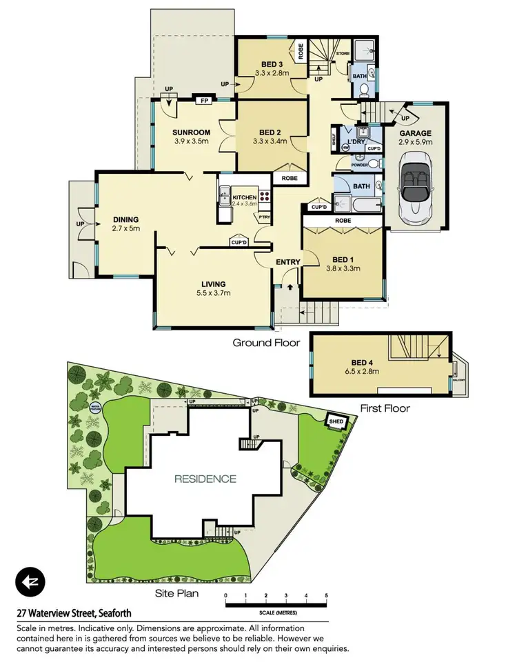 Floorplan of Homely house listing, 27 Waterview Street, Seaforth NSW 2092