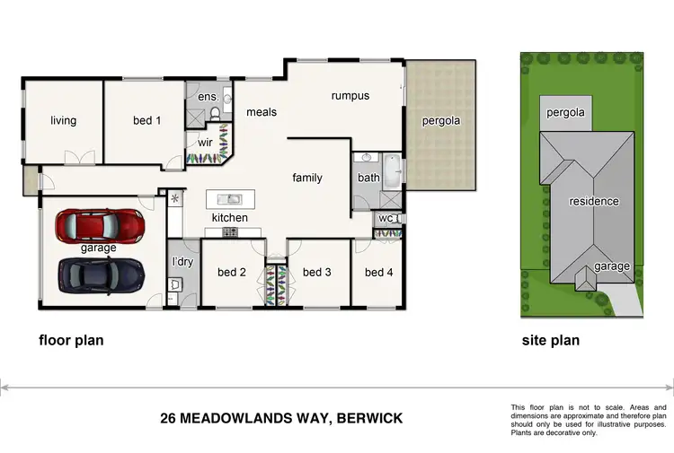 Floorplan of Homely house listing, 26 Meadowlands Way, Berwick VIC 3806