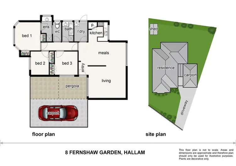 Floorplan of Homely house listing, 9 Fernshaw Gardens, Hallam VIC 3803
