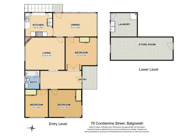 Floorplan of Homely house listing, 76 Condamine Street, Balgowlah NSW 2093