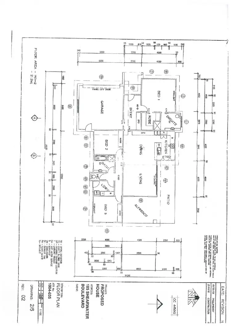 Floorplan of Homely house listing, 105 Shearwater Boulevard, Shearwater TAS 7307