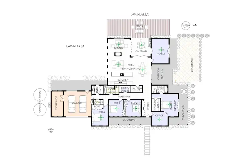 Floorplan of Homely house listing, 259 Putta Bucca Road, Mudgee NSW 2850