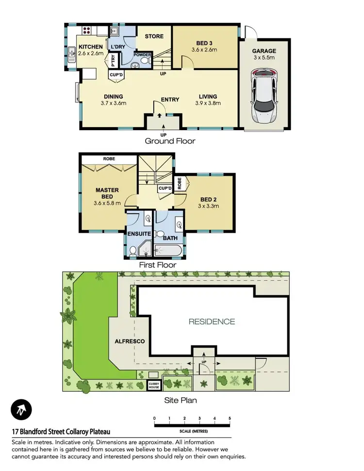 Floorplan of Homely house listing, 17 Blandford Street, Collaroy Plateau NSW 2097