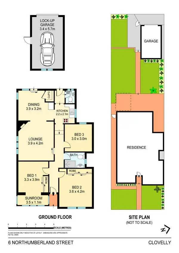 Floorplan of Homely house listing, 6 Northumberland Street, Clovelly NSW 2031
