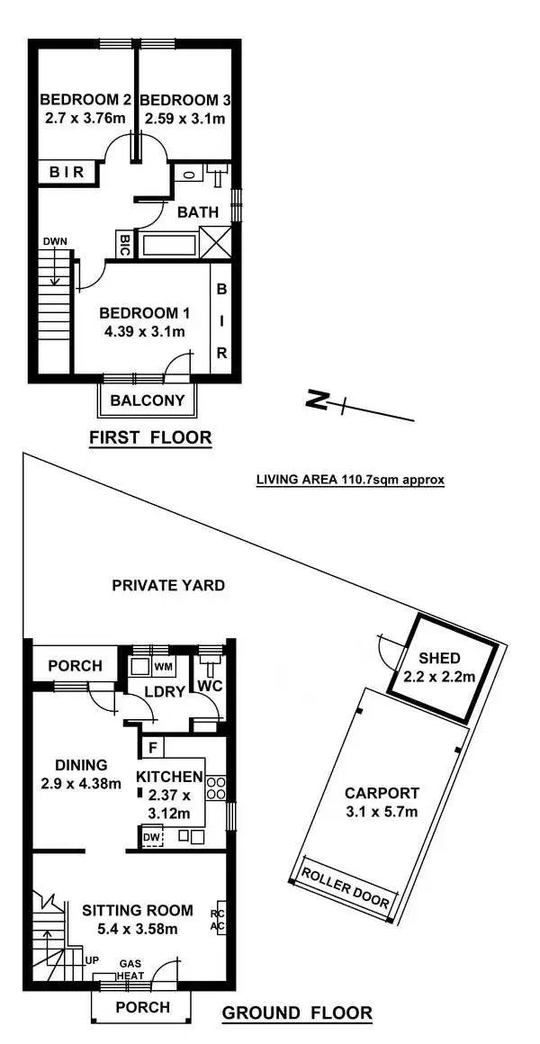 Floorplan of Homely unit listing, 19 Watervale Court, Darlington SA 5047