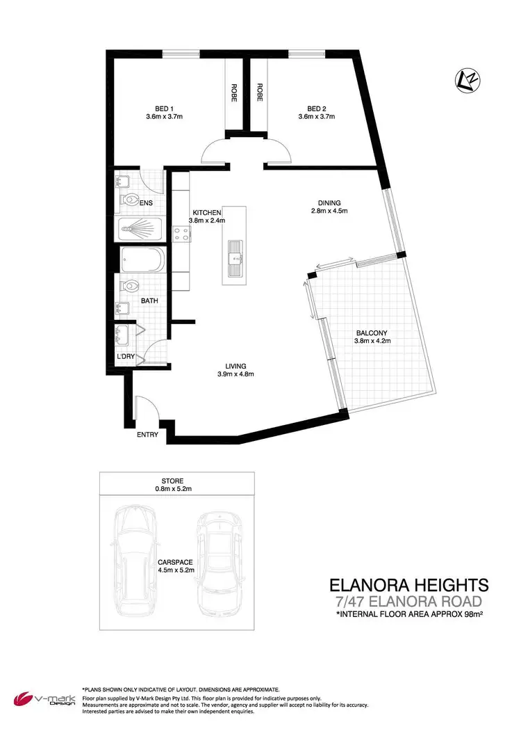 Floorplan of Homely apartment listing, 7/49 Elanora Road, Elanora Heights NSW 2101