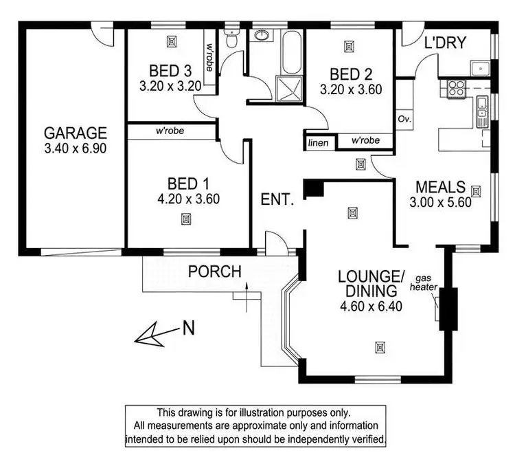Floorplan of Homely house listing, 11 Victor Street, Mount Gambier SA 5290