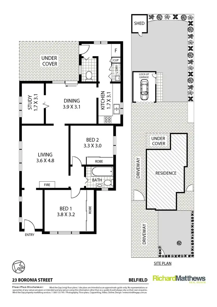 Floorplan of Homely house listing, 23 Boronia Street, Belfield NSW 2191