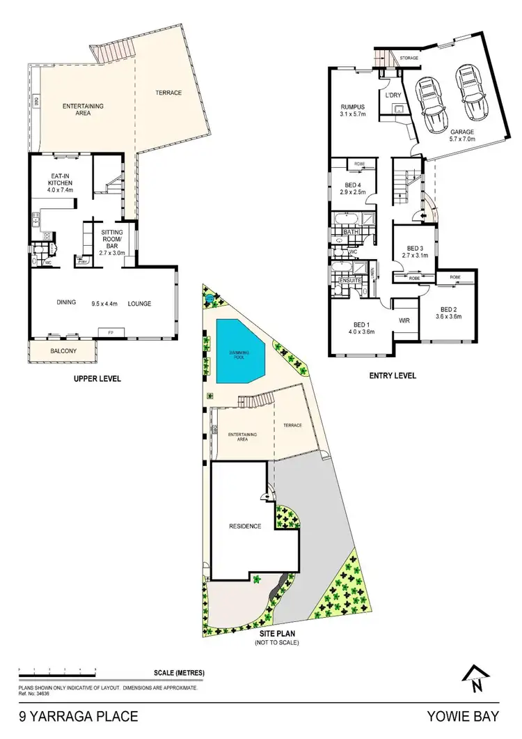 Floorplan of Homely house listing, 9 Yarraga Place, Yowie Bay NSW 2228