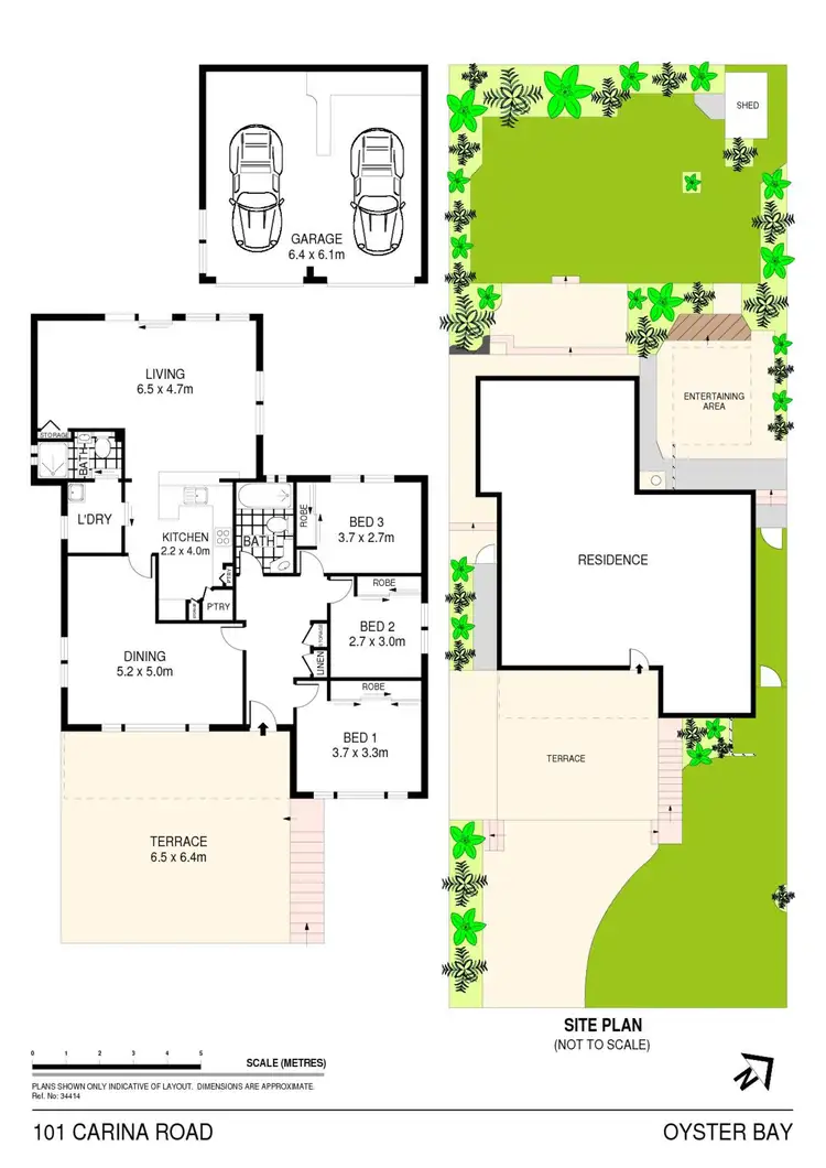 Floorplan of Homely house listing, 101 Carina Road, Oyster Bay NSW 2225