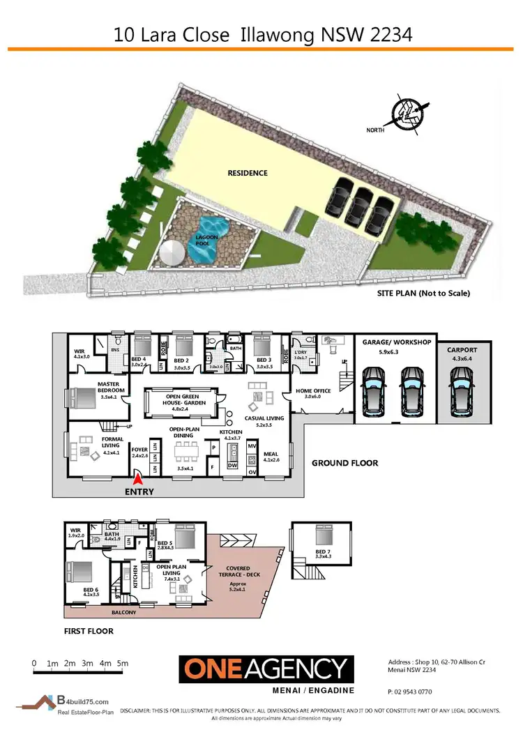 Floorplan of Homely house listing, 10 Lara Close, Illawong NSW 2234