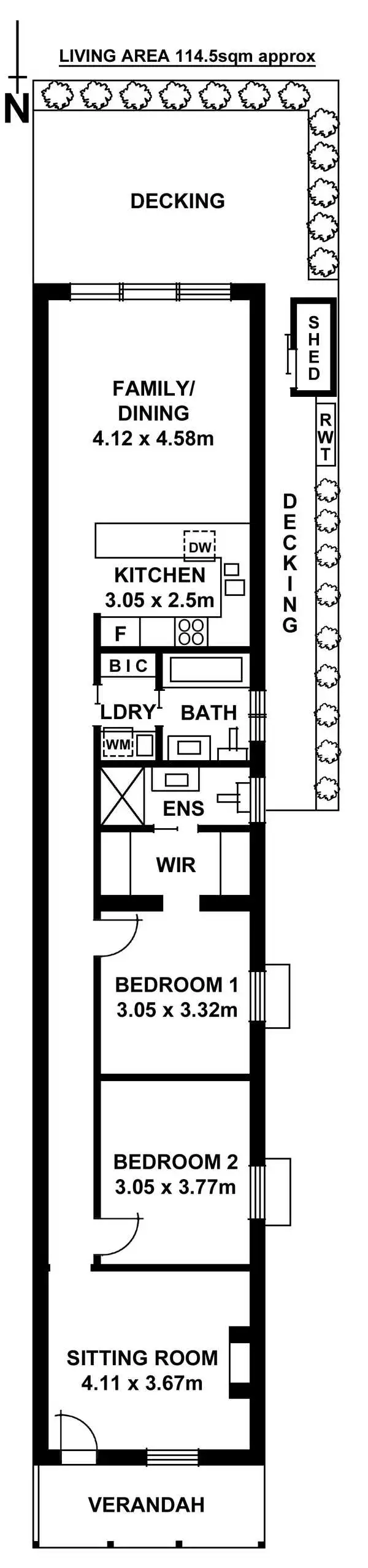 Floorplan of Homely house listing, 39 Dunks Street, Parkside SA 5063