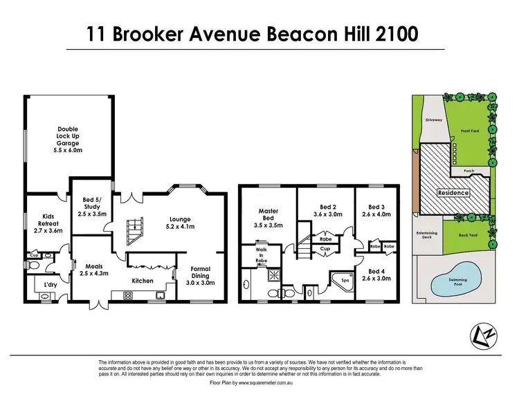 Floorplan of Homely house listing, 11 Brooker Avenue, Beacon Hill NSW 2100