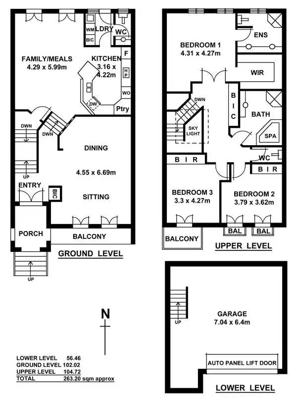 Floorplan of Homely house listing, 3/26 Park Street, Hyde Park SA 5061