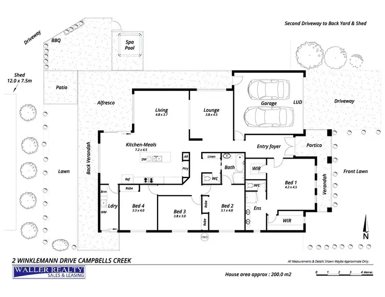 Floorplan of Homely house listing, 2 Winkelmann Drive, Campbells Creek VIC 3451