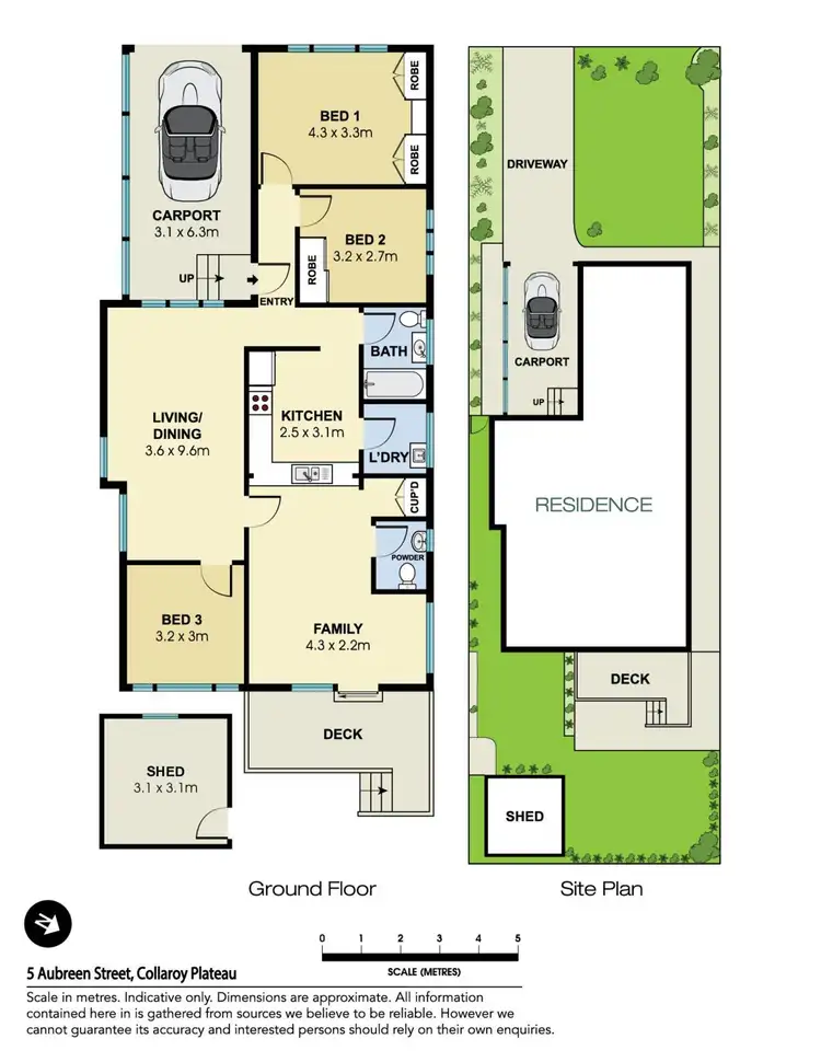 Floorplan of Homely house listing, 5 Aubreen Street, Collaroy Plateau NSW 2097