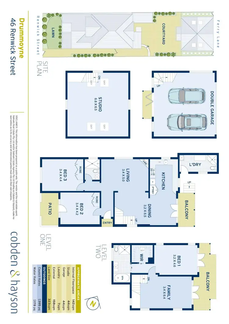 Floorplan of Homely house listing, 46 Renwick Street, Drummoyne NSW 2047