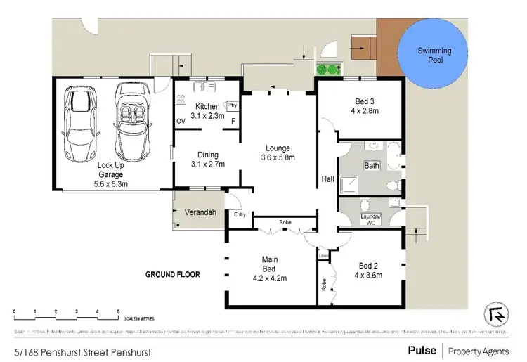 Floorplan of Homely villa listing, 5/168 Penshurst Street, Penshurst NSW 2222