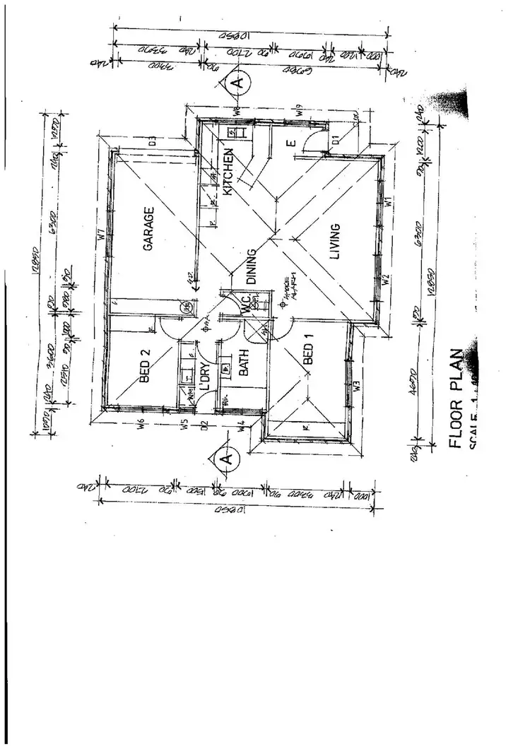 Floorplan of Homely unit listing, 1/15 St. Andrews Drive, Devonport TAS 7310