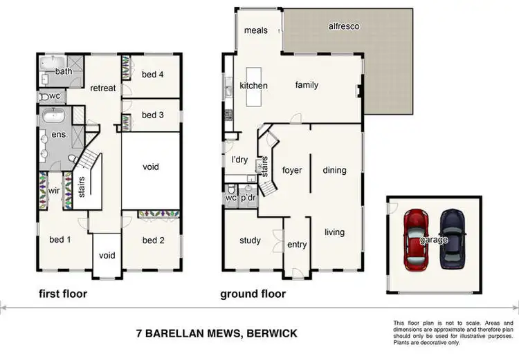 Floorplan of Homely house listing, 7 Barellan Mews, Berwick VIC 3806