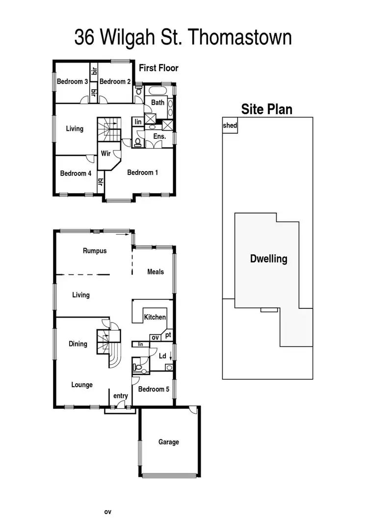 Floorplan of Homely house listing, 36 Wilgah Street, Thomastown VIC 3074