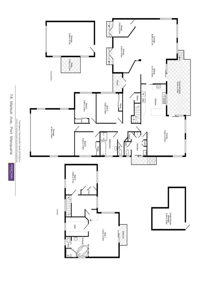 Floorplan of Homely house listing, 78 Marbuk Avenue, Port Macquarie NSW 2444