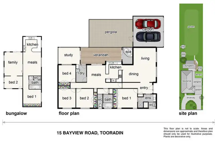 Floorplan of Homely house listing, 15 Bayview Road, Tooradin VIC 3980