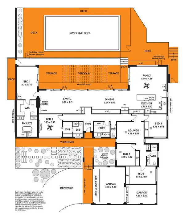 Floorplan of Homely house listing, 30 Banksia Crescent, Belair SA 5052