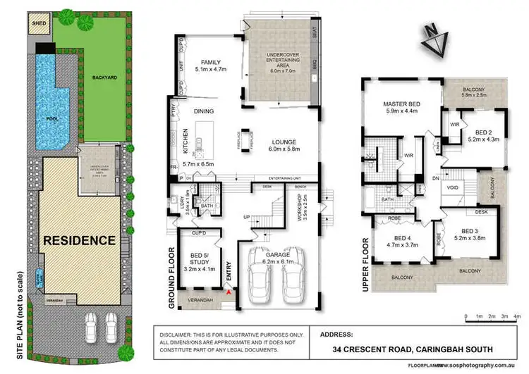 Floorplan of Homely house listing, 34 Crescent Road, Caringbah South NSW 2229