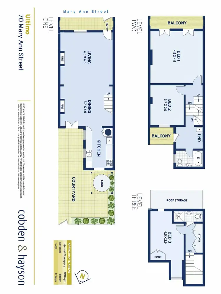 Floorplan of Homely house listing, 70 Mary Ann Street, Ultimo NSW 2007