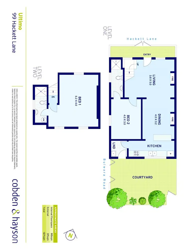 Floorplan of Homely house listing, 99 Hackett Street, Ultimo NSW 2007