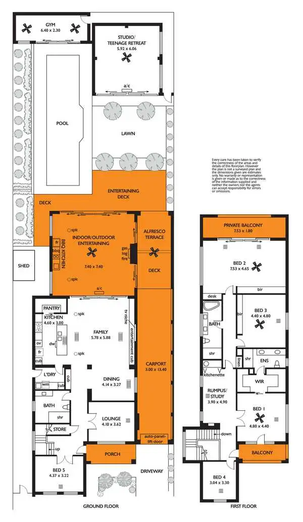 Floorplan of Homely house listing, 22 L'Estrange Street, Glenside SA 5065