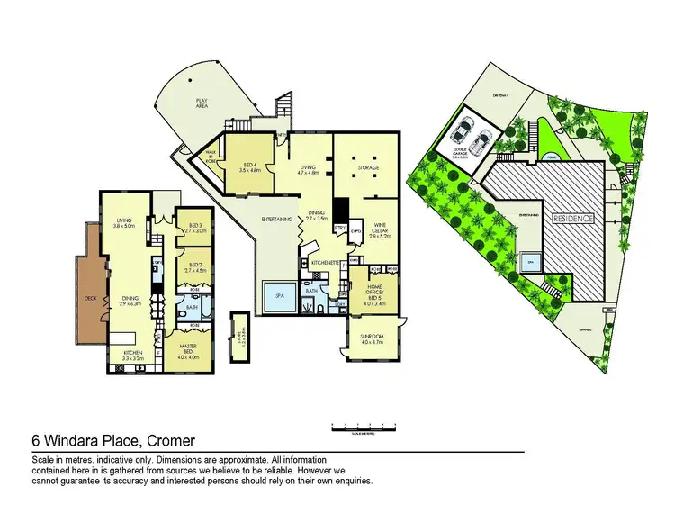 Floorplan of Homely house listing, 6 Windarra Place, Cromer NSW 2099