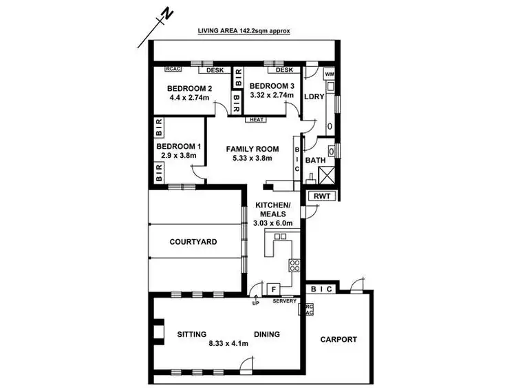 Floorplan of Homely house listing, 3 George Street, Walkerville SA 5081