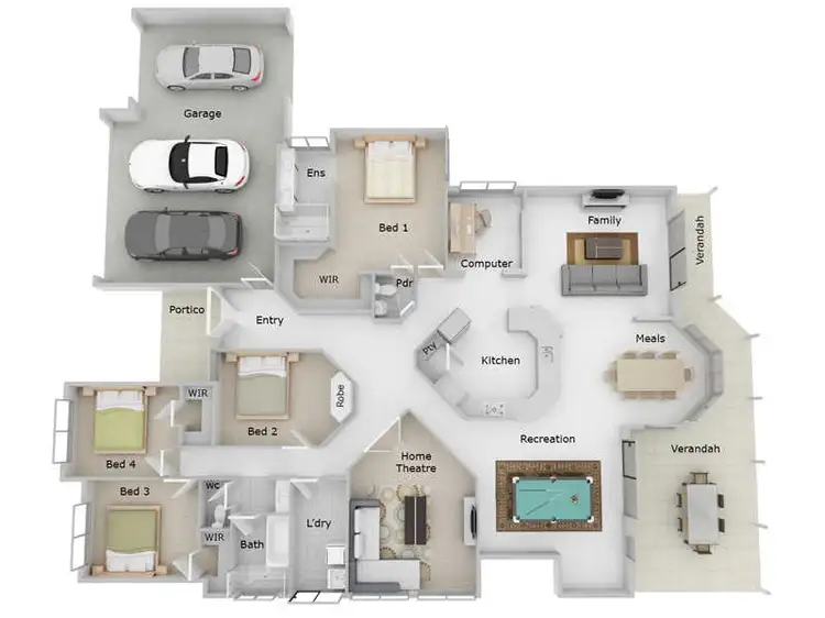 Floorplan of Homely house listing, 41 Henning Crescent, Manning WA 6152